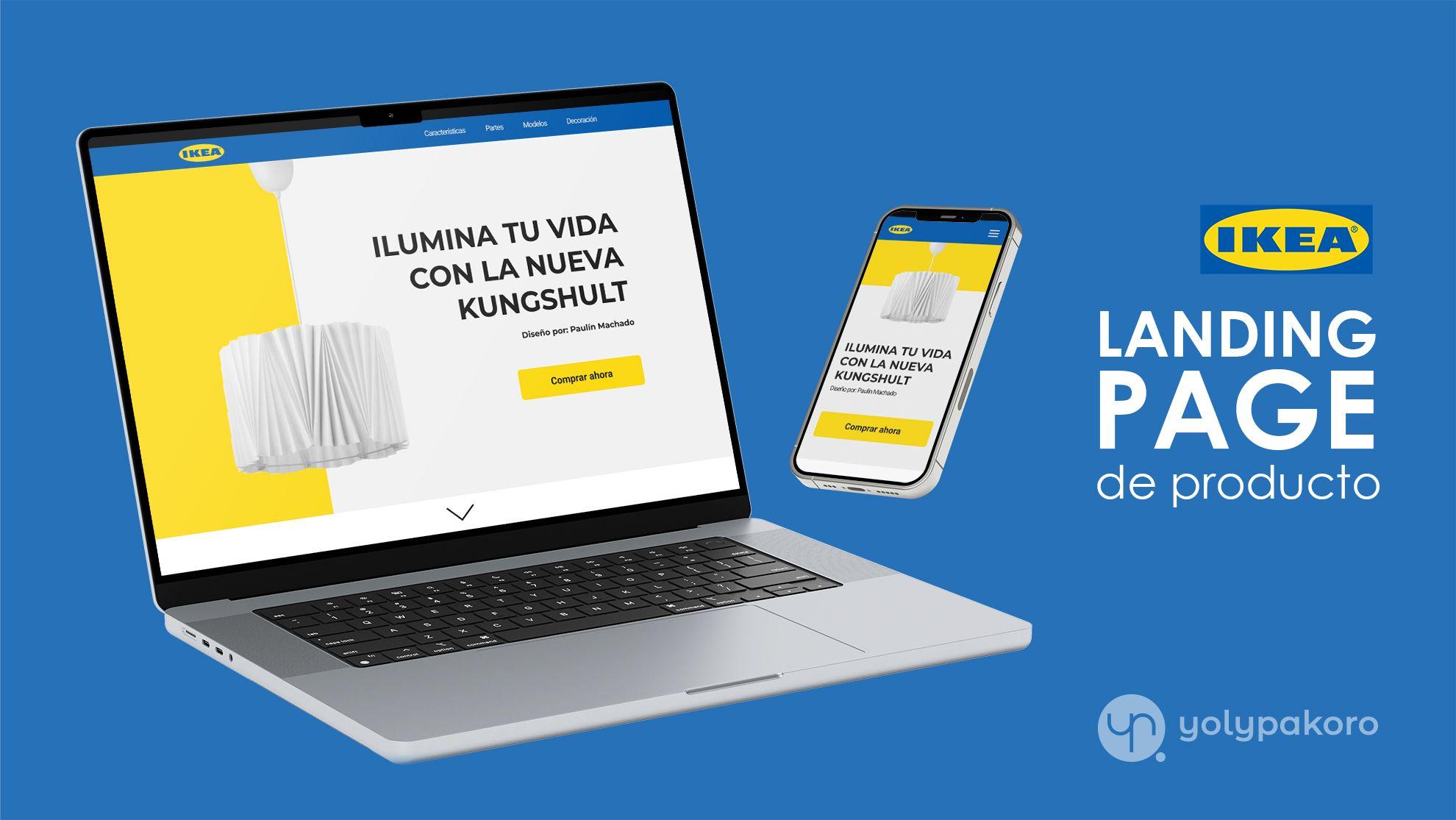 Ikea Landing Page de Producto