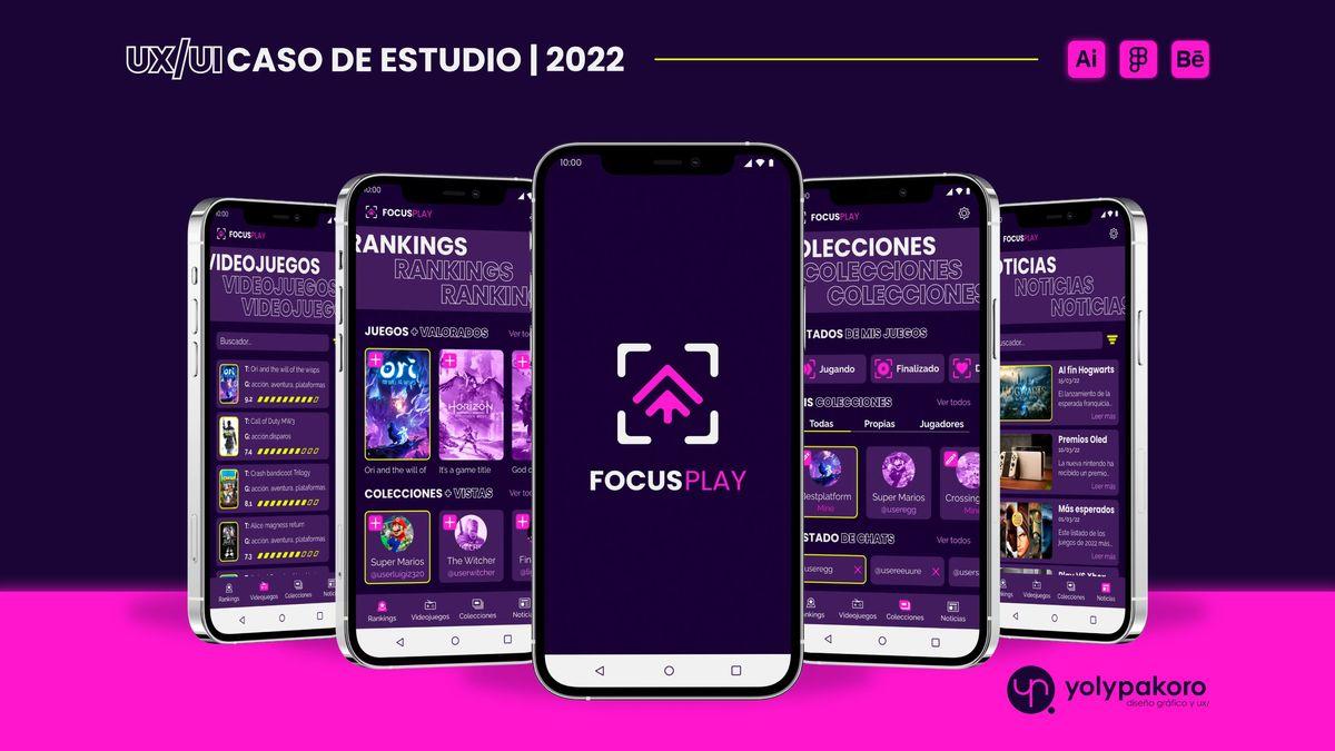 Focusplay App Design