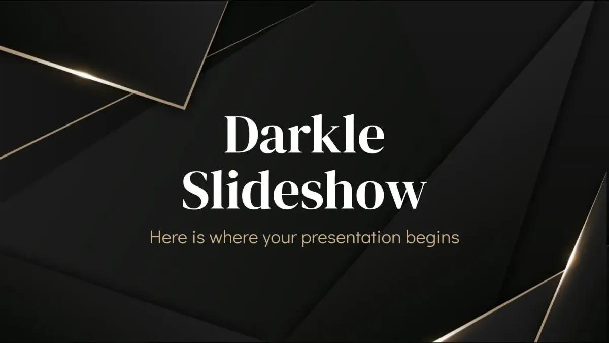 Darkle Slideshow Presentation